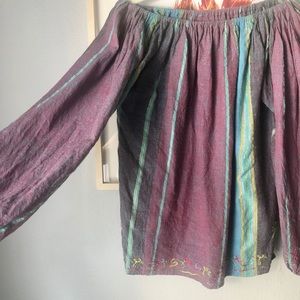 Vintage off shoulder top